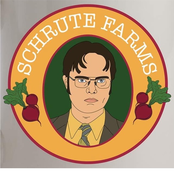 The Office Dwight Schrute Farms Ceramic Coffee Mug 11 Oz Brand New - Color Black - Picture 6 of 6